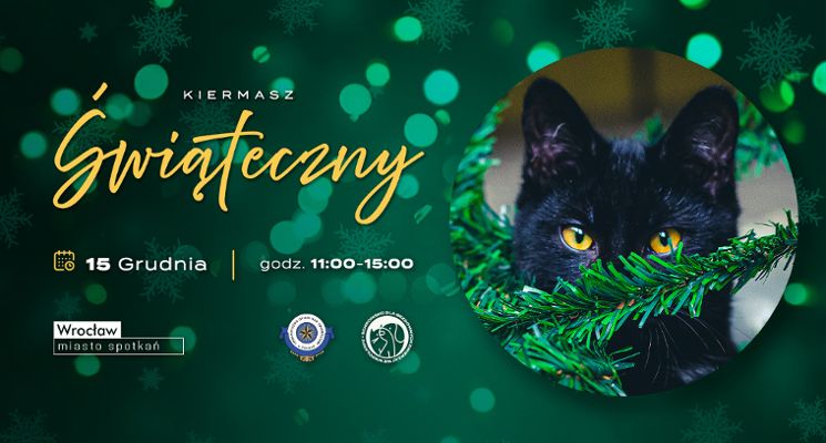Plakat Świąteczny kiermasz charytatywny