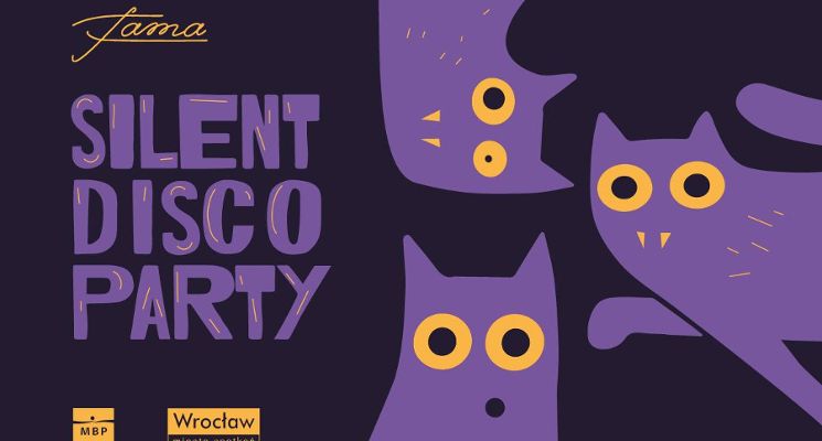 Plakat Halloweenowe Silent Disco