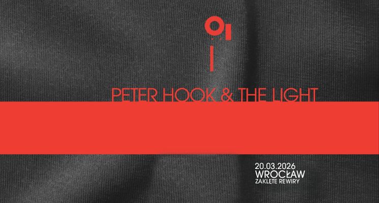 Plakat PETER HOOK & THE LIGHT grają JOY DIVISION & NEW ORDER