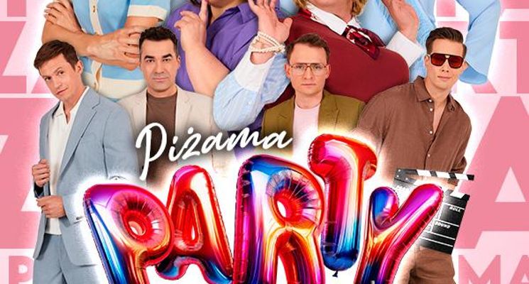 Plakat Piżama Party