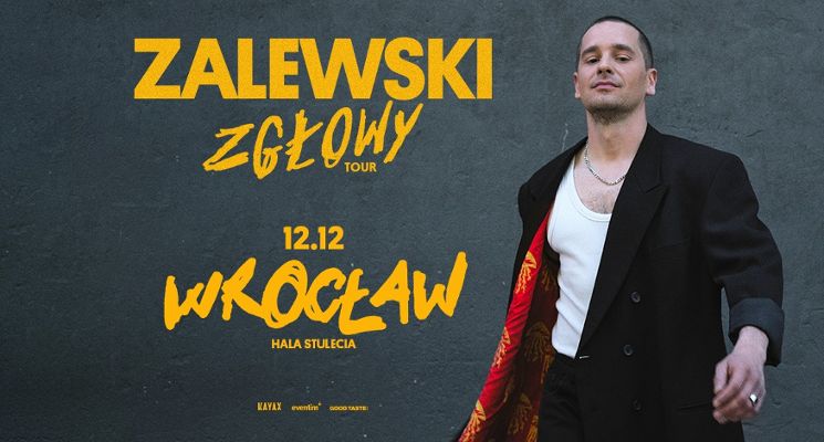 Plakat Zalewski | ZGŁOWY TOUR