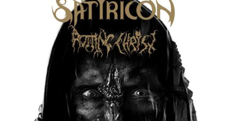 Plakat Behemoth + Satyricon + Rotting Christ: The Unholy Trinity Tour 2025