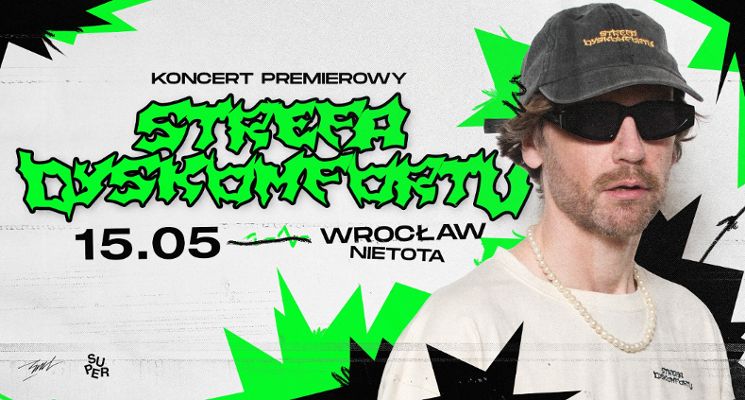 Plakat RAU PERFORMANCE – „Strefa Dyskomfortu”