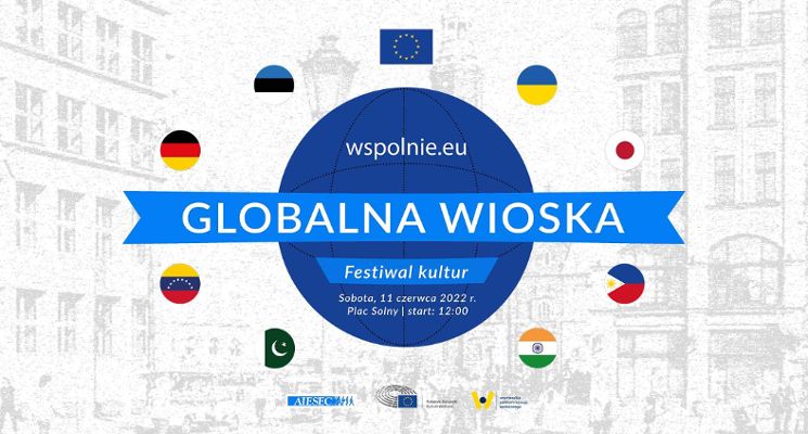 Plakat Festiwal Globalna Wioska