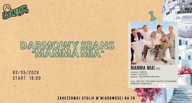 Plakat Seans "Mamma Mia"