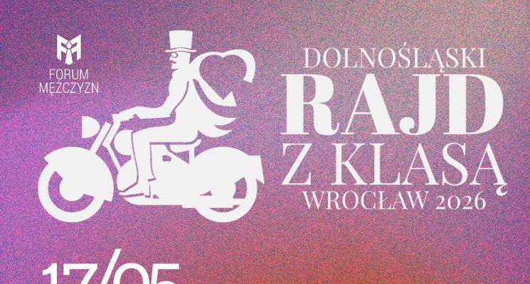 Plakat Elegancko i dla zdrowia - Dolnośląski Rajd z Klasą