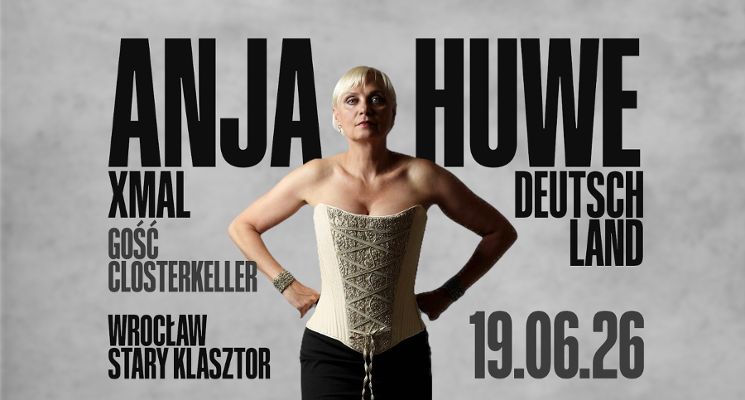 Plakat Anja Huwe / Xmal Deutschland