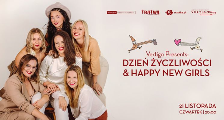 Plakat Dzień Życzliwości & Happy New Girls