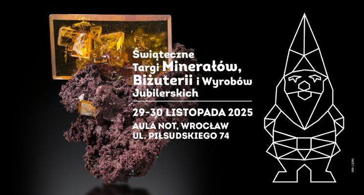 Plakat Świąteczne Targi Minerałów, Biżuterii i Wyrobów Jubilerskich