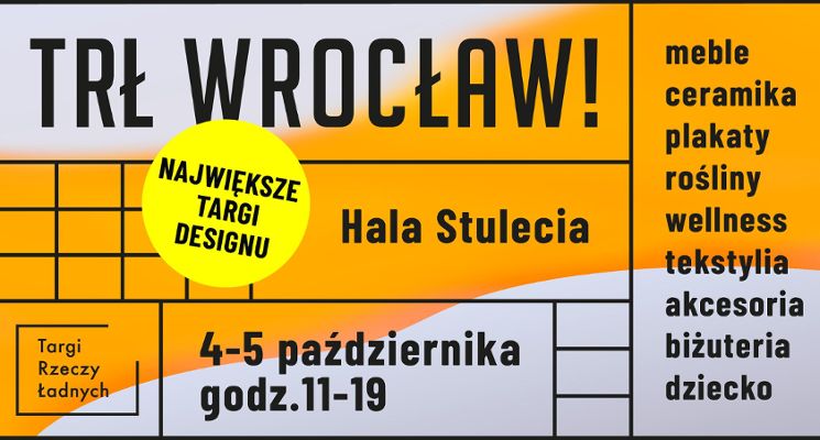 Plakat Targi Rzeczy Ładnych 2025