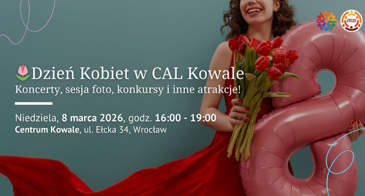 Plakat Dzień Kobiet w CAL Kowale