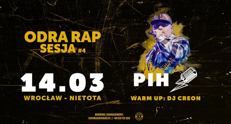 Plakat ODRA RAP: SESJA #4 | PIH