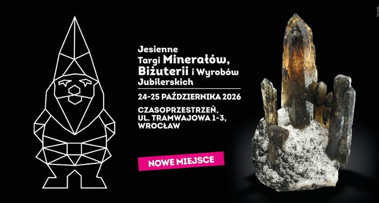 Plakat Targi Minerałów, Biżuterii i Wyrobów Jubilerskich