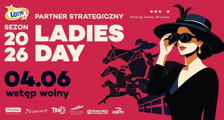 Plakat Piąty dzień wyścigowy 2026 - Ladies Day