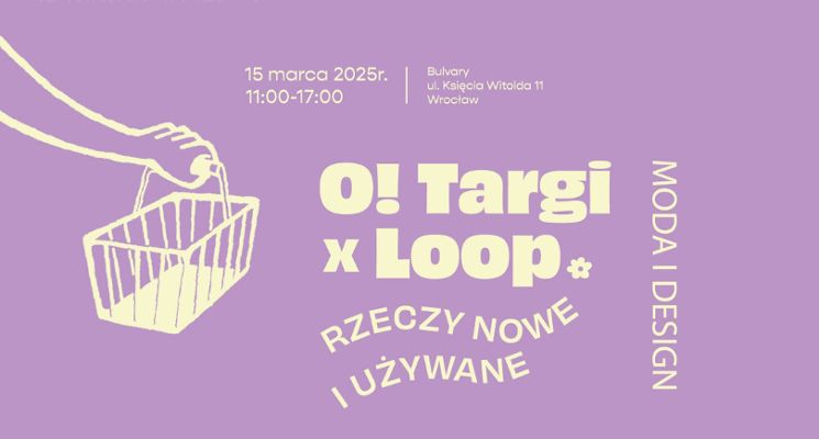 Plakat O!Targi x Loop | Rzeczy nowe i używane