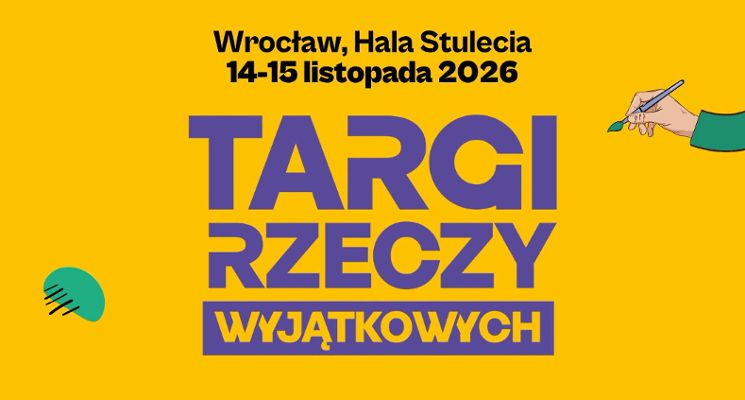 Plakat Targi Rzeczy Wyjątkowych