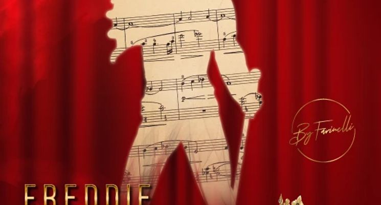 Plakat Freddie Mercury Rock-Operowo przy świecach