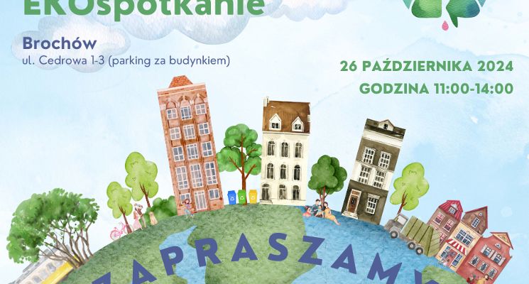 Plakat Sąsiedzkie EKOspotkania