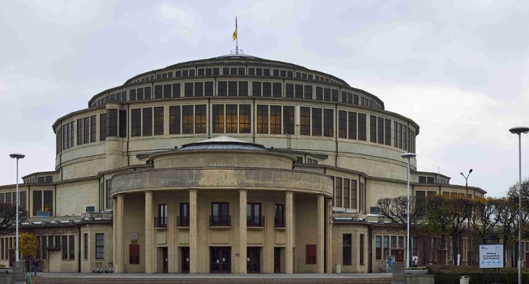 Plakat Bezpłatne zwiedzanie Kompleksu Hali Stulecia | Weekend majowy