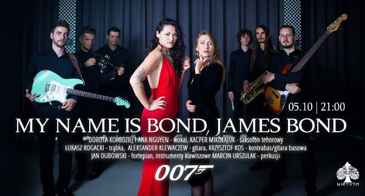 Plakat My name is Bond, James Bond