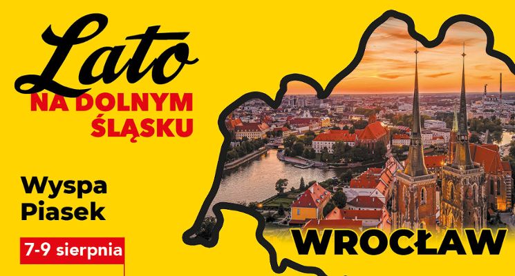 Plakat Lato na Dolnym Śląsku - Wrocław