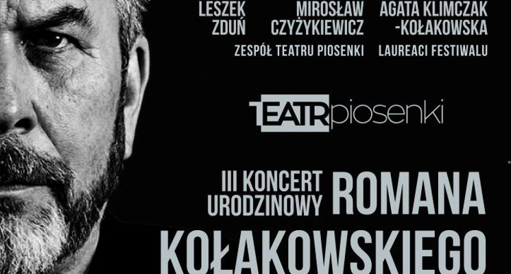 Plakat Exodus – koncert urodzinowy Romana Kołakowskiego