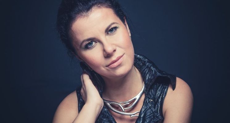 Plakat Spotkajmy się w NFM – prof. Agata Zubel