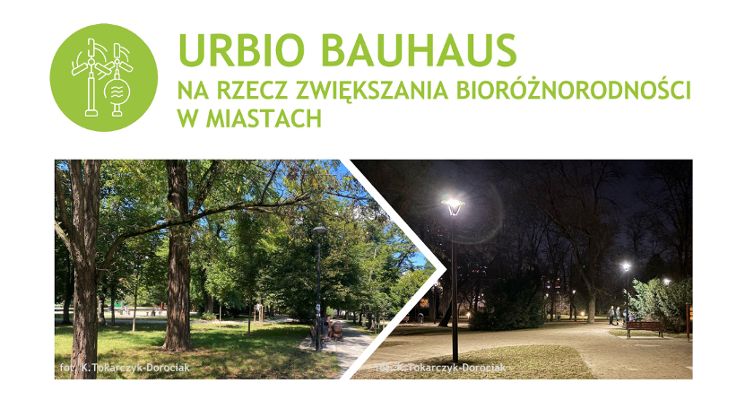 Plakat Park Langiewicza – wspólne projektowanie oświetlenia, dla bioróżnorodności i zdrowia ludzi [warsztaty]