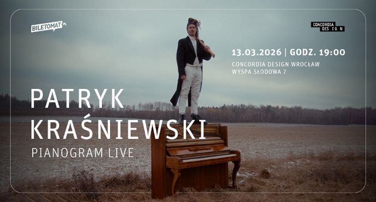 Plakat Patryk Kraśniewski - „Pianogram”