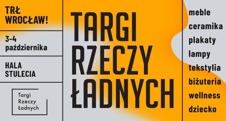 Plakat TRŁ WROCŁAW! Targi Rzeczy Ładnych