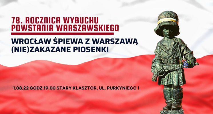 Plakat Wrocław śpiewa z Warszawą (nie)zakazane piosenki