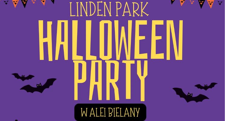 Plakat Halloween Party w Linden Park