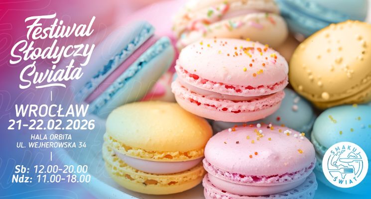 Plakat Festiwal Słodyczy Świata