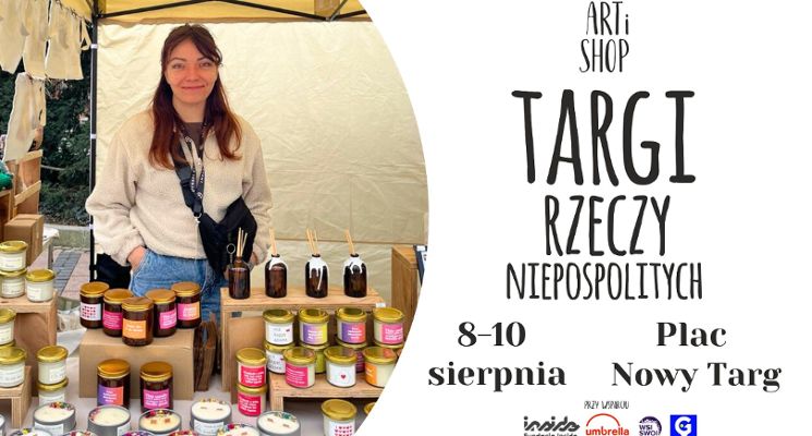 Plakat Targi rzeczy niepospolitych Artishop