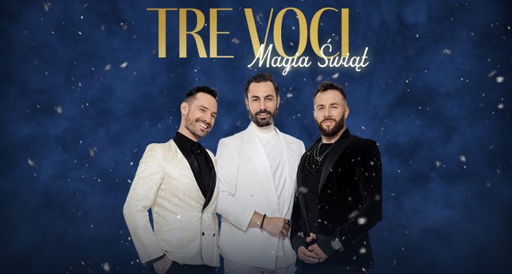Plakat Tre Voci "Magia Świąt" [koncret]