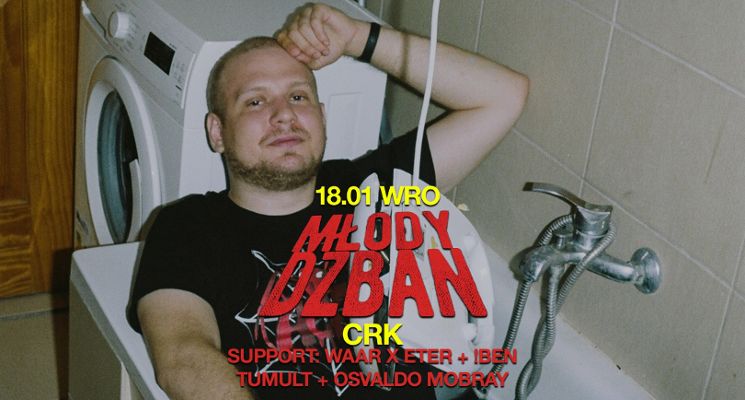 Plakat Młody Dzban wystąpi w Centrum Reanimacji Kultury