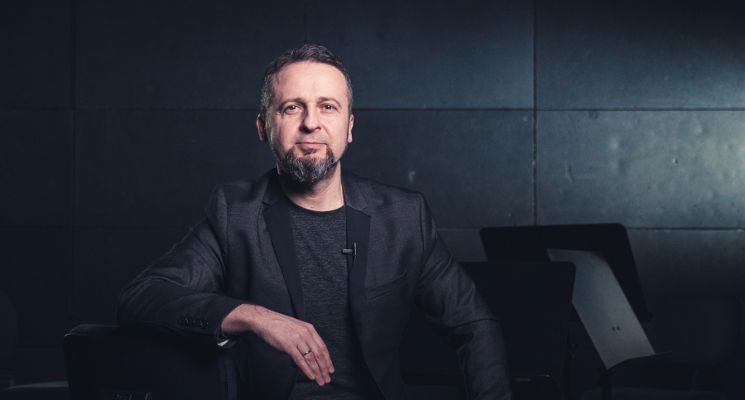 Plakat Spotkajmy się w NFM – prof. Paweł Hendrich