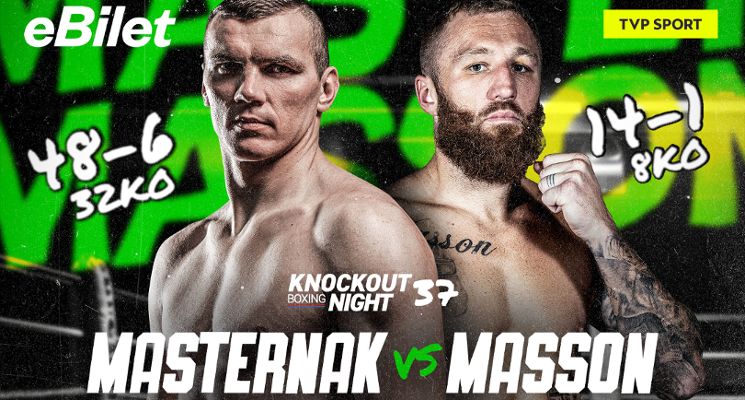 Plakat Gala Knockout Boxing Night