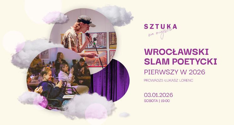 Plakat Wrocławski Slam Poetycki
