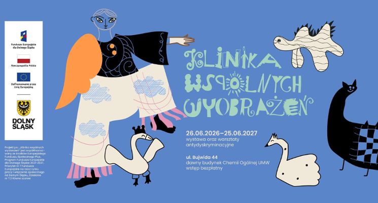 Plakat Klinika wspólnych wyobrażeń [wystawa]