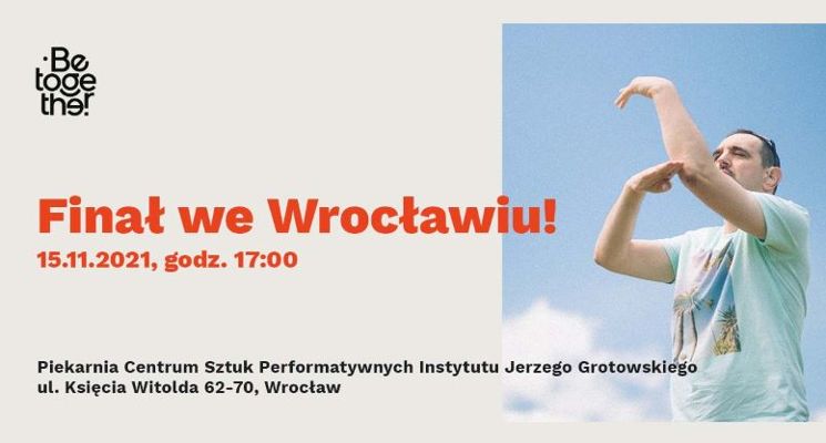Plakat Be Together 2021 – finał we Wrocławiu