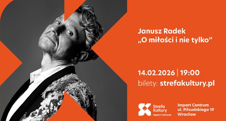 Plakat Janusz Radek „O miłości i nie tylko”