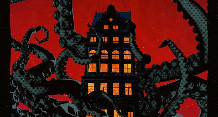 Plakat Dyskusyjny Klub Książki Grozy
