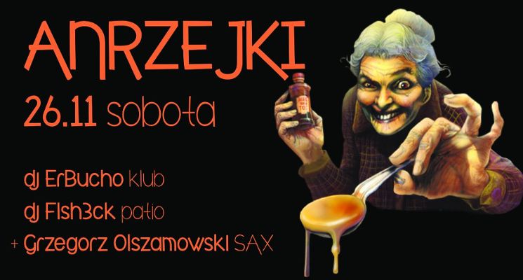 Plakat Andrzejki w Mañanie