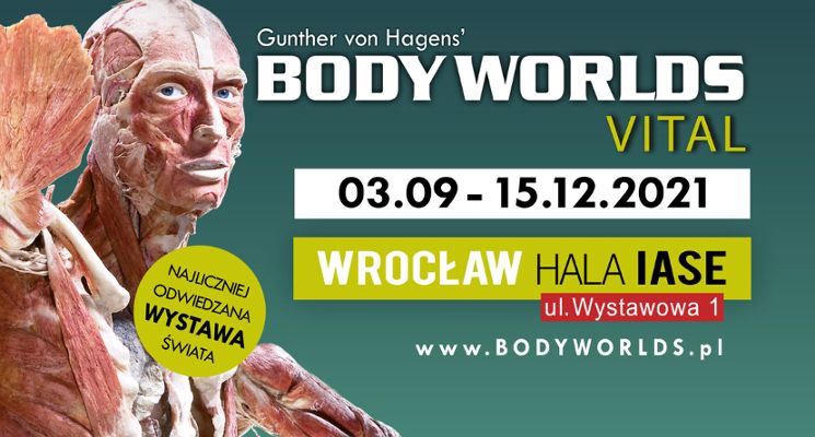 Plakat Wystawa Body Worlds  – Vital w hali IASE