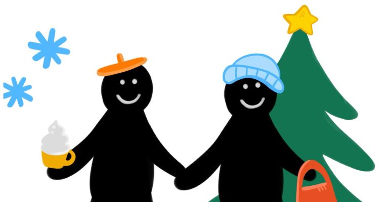 Plakat Christmas handmade i vintage market