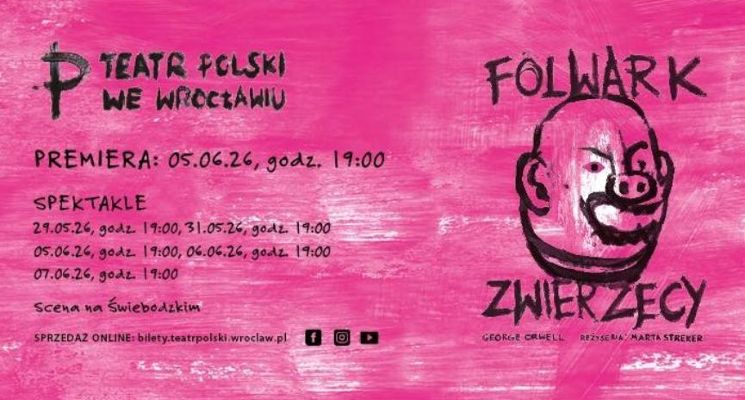 Plakat Folwark zwierzęcy