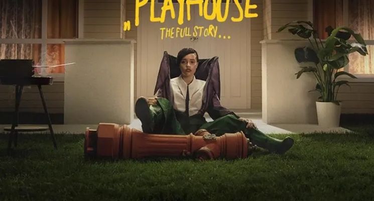 Plakat Sara James „Playhouse. The full story…”- Mastercard Music 2025