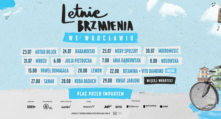 Plakat Letnie Brzmienia Wrocław