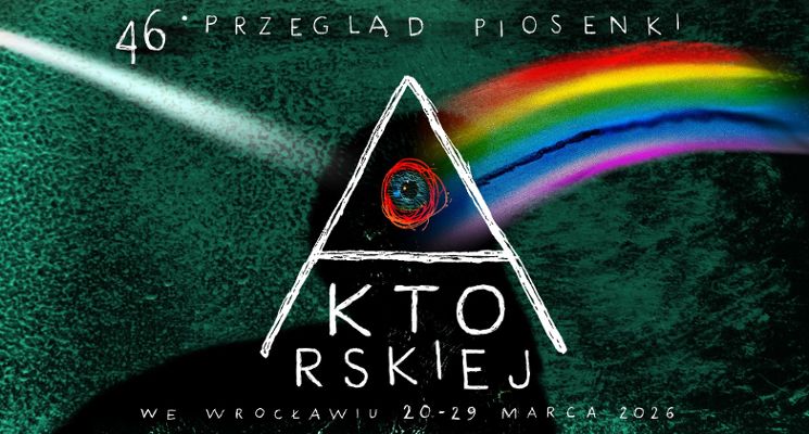 Plakat 46. Przegląd Piosenki Aktorskiej